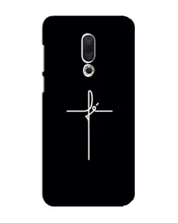 Чохол для Meizu 16 Plus з картинкою «Тонкий хрест»