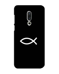 Чохол для Meizu 16 Plus з картинкою «Символ риби Jesus»