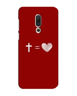 Чохол для Meizu 16 Plus з картинкою «Рівняння любові»