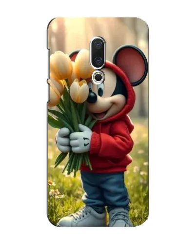 Чохол для Meizu 16 Plus з картинкою «Міккі з тюльпанами» Чохол для Meizu 16 Plus з картинкою «Міккі з тюльпанами»