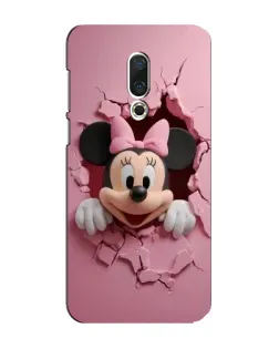 Чохол для Meizu 16 Plus з картинкою «Мінні крізь стіну»