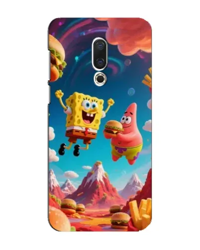 Чехол для Meizu 16 Plus с картинкой «Космический фастфуд» Чехол для Meizu 16 Plus с картинкой «Космический фастфуд»