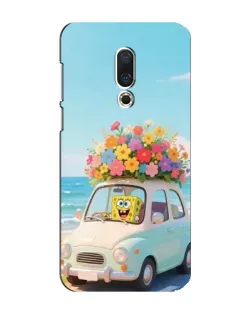 Чехол для Meizu 16 Plus с картинкой «Автомобильное путешествие»