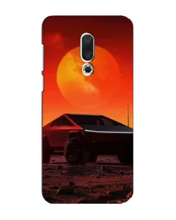 Чохол для Meizu 16 Plus з картинкою «Cybertruck на Марсі»