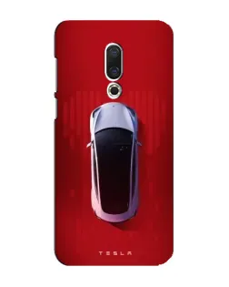 Чохол для Meizu 16 Plus з картинкою «Tesla Top View»