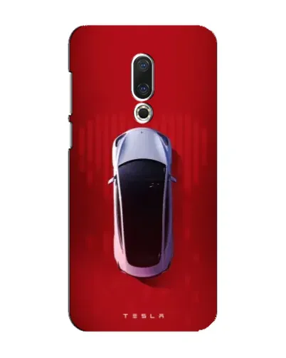Чохол для Meizu 16 Plus з картинкою «Tesla Top View»