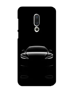 Чохол для Meizu 16 Plus з картинкою «Силует Tesla Night»