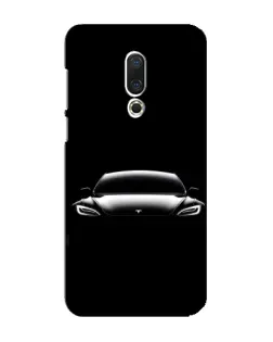 Чохол для Meizu 16 Plus з картинкою «Фари Tesla Night»