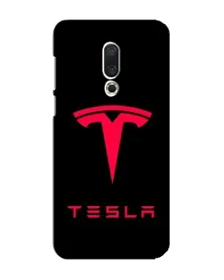 Чохол для Meizu 16 Plus з картинкою «Tesla Red Logo»