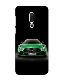 Чохол для Meizu 16 Plus з картинкою «Mercedes — неоновий лого»