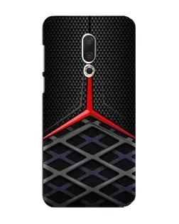 Чохол для Meizu 16 Plus з картинкою «Mercedes Carbon Grid»