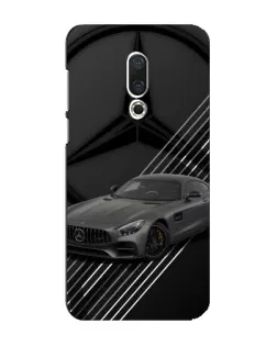 Чохол для Meizu 16 Plus з картинкою «Mercedes AMG — графіка»