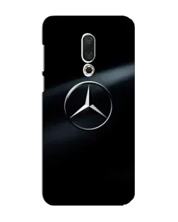 Чохол для Meizu 16 Plus з картинкою «Mercedes на металі»