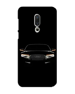 Чехол для Meizu 16 Plus с картинкой «Audi — ночной контур»