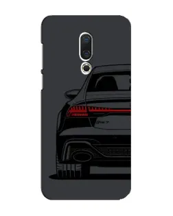 Чехол для Meizu 16 Plus с картинкой «Задняя часть Audi — арт»