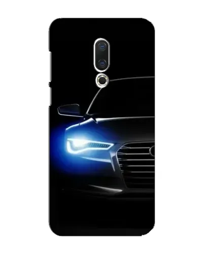 Чехол для Meizu 16 Plus с картинкой «Неоновый взгляд Audi» Чехол для Meizu 16 Plus с картинкой «Неоновый взгляд Audi»