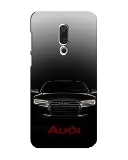 Чехол для Meizu 16 Plus с картинкой «Audi — градиентный контур»