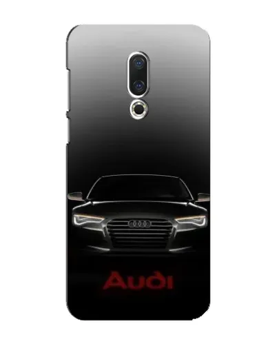 Чехол для Meizu 16 Plus с картинкой «Audi — градиентный контур» Чехол для Meizu 16 Plus с картинкой «Audi — градиентный контур»