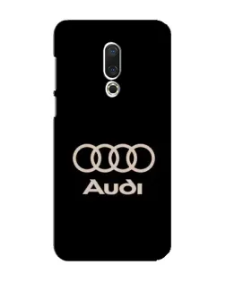 Чехол для Meizu 16 Plus с картинкой «Audi — золотой логотип»