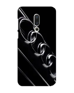 Чехол для Meizu 16 Plus с картинкой «Audi — абстрактные кольца»
