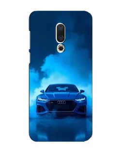 Чехол для Meizu 16 Plus с картинкой «Audi — голубая энергия»