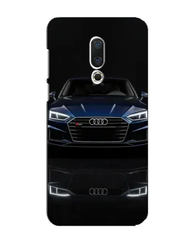 Чехол для Meizu 16 Plus с картинкой «Audi — ночное отражение» Чехол для Meizu 16 Plus с картинкой «Audi — ночное отражение»