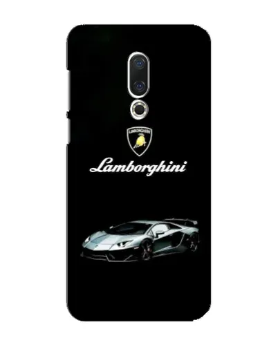 Чохол для Meizu 16 Plus з картинкою «Логотип Lamborghini класика»