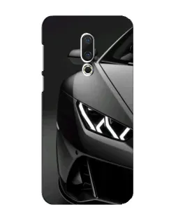 Чохол для Meizu 16 Plus з картинкою «Lamborghini фари деталізація»