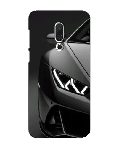 Чохол для Meizu 16 Plus з картинкою «Lamborghini фари деталізація»