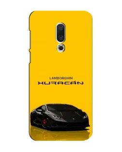 Чохол для Meizu 16 Plus з картинкою «Lamborghini Huracan чорний»