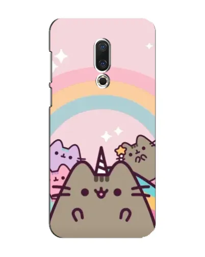 Чехол для Meizu 16 Plus с картинкой «Единорог Pusheen»