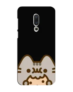 Чехол для Meizu 16 Plus с картинкой «Пушин на черном»