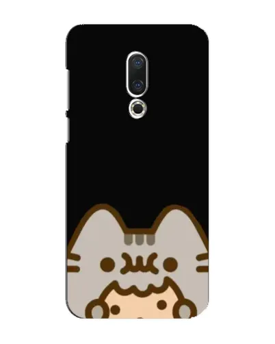 Чехол для Meizu 16 Plus с картинкой «Пушин на черном»