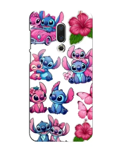 Чехол для Meizu 16 Plus с картинкой «Стикеры Stitch и Angel» Чехол для Meizu 16 Plus с картинкой «Стикеры Stitch и Angel»
