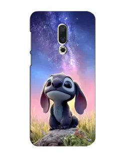 Чехол для Meizu 16 Plus с картинкой «Стич на рассвете»