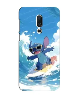 Чехол для Meizu 16 Plus с картинкой «Стич на волне»