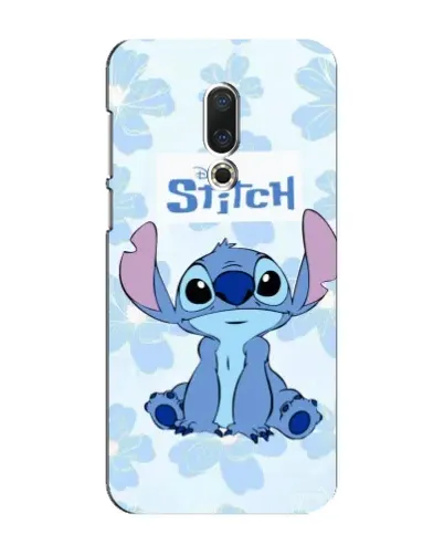Чехол для Meizu 16 Plus с картинкой «Stitch среди цветов» Чехол для Meizu 16 Plus с картинкой «Stitch среди цветов»