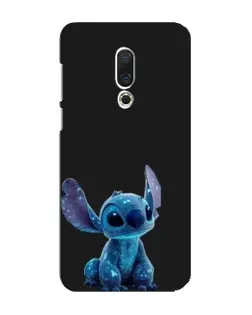 Чехол для Meizu 16 Plus с картинкой «Стич на черном»