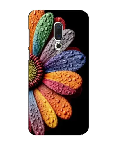 Чохол для Meizu 16 Plus з картинкою «Райдужна квітка»