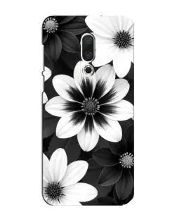Чохол для Meizu 16 Plus з картинкою «Монохромні айстри»