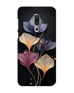 Чохол для Meizu 16 Plus з картинкою «Лілові квіти грації»