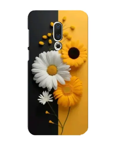 Чохол для Meizu 16 Plus з картинкою «Соняшник та ромашка»