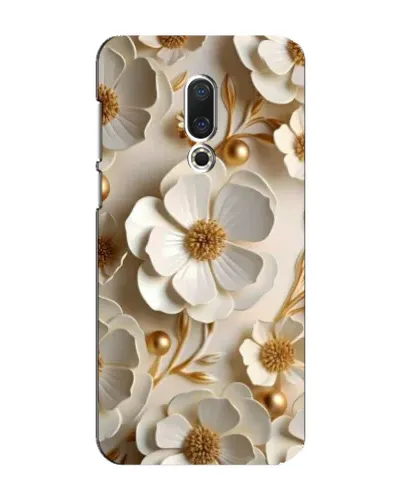 Чохол для Meizu 16 Plus з картинкою «Білі паперові квіти»