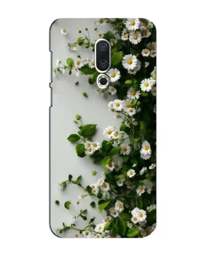 Чохол для Meizu 16 Plus з картинкою «Гілка дрібних білих квітів»