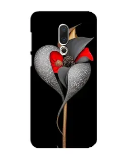 Чохол для Meizu 16 Plus з картинкою «Срібна фантазійна квітка»