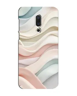 Чохол для Meizu 16 Plus з картинкою «Пастельні ніжні хвилі»