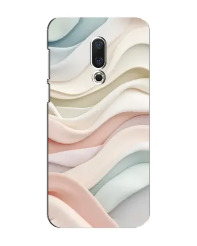 Чохол для Meizu 16 Plus з картинкою «Пастельні ніжні хвилі»