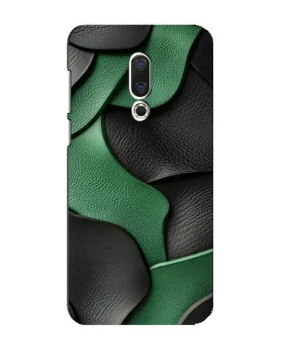 Чохол для Meizu 16 Plus з картинкою «Зелені шкіряні хвилі»