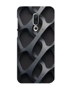 Чохол для Meizu 16 Plus з картинкою «Об'ємне сіре плетіння»