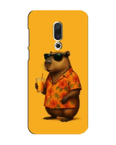 Чохол для Meizu 16 Plus з картинкою «Капібара на відпочинку»